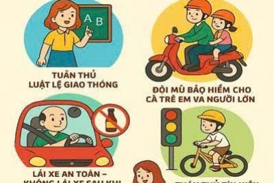 Trường THCS Nguyễn Cát triển khai thực hiện bảo đảm trật tự, an toàn giao thông trước, trong, sau Tết Nguyên đán và mùa Lễ hội Xuân Bính Ngọ 2026