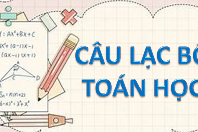 SINH HOẠT CÂU LẠC BỘ TOÁN HỌC TRƯỜNG THCS NGUYỄN CÁT LẦN THỨ I NĂM HỌC 2024-2025
