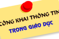 Trường THCS Nguyễn Cát- Thực hiện 3 Công khai năm học 2025 – 2026