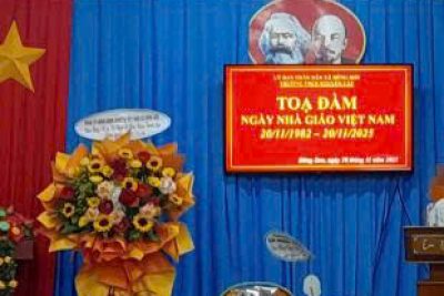 KỶ NIỆM 43 NĂM NGÀY NHÀ GIÁO VIỆT NAM (20/11/1982 – 20/11/2025)