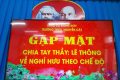 LỄ CHIA TAY THẦY LÊ THÔNG VỀ HƯU